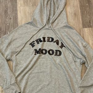 Juniors Hoodie “Friday mood”